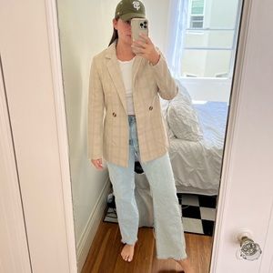 Plaid blazer